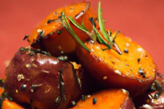 Sweet Potato Bliss: Roasted Perfection with Maple Glaze