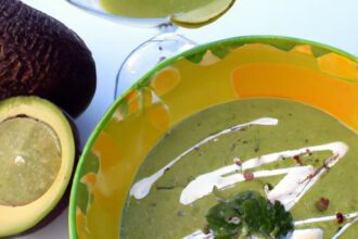 Chilled Avocado Soup: Creamy, Rich, and Zesty with Lime