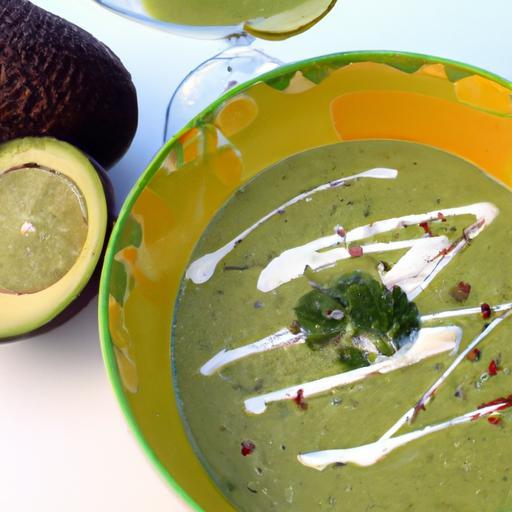Chilled Avocado Soup: Creamy, Rich, and Zesty with Lime