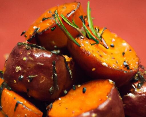 Sweet Potato Bliss: Roasted Perfection with Maple Glaze