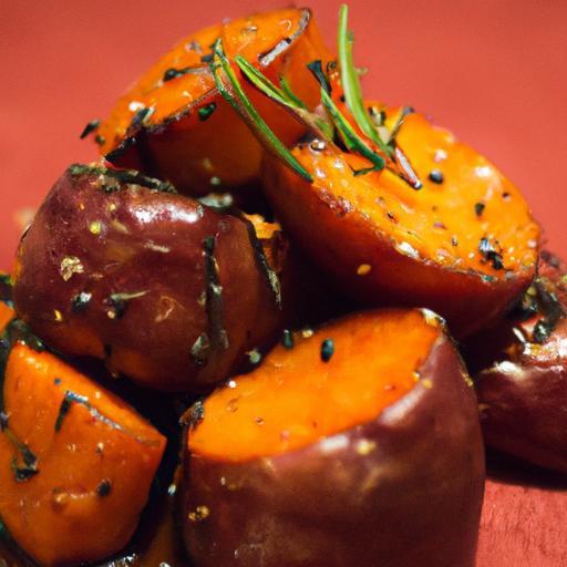 Sweet Potato Bliss: Roasted Perfection with Maple Glaze