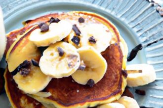 Fluffy Banana Chocolate Chip Pancakes: A Sweet Morning Delight