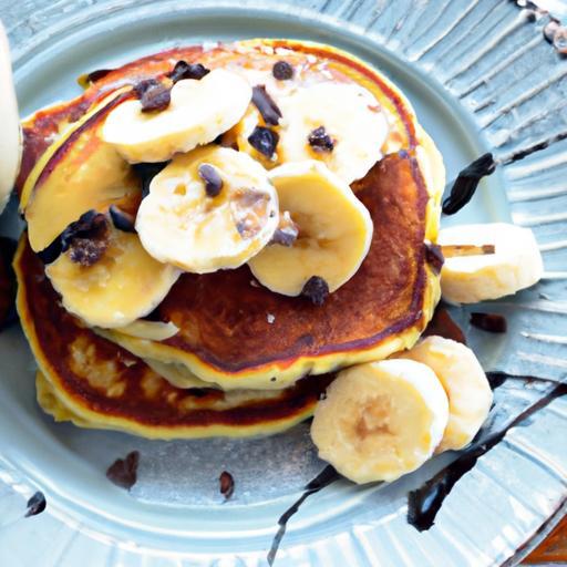 Fluffy Banana Chocolate Chip Pancakes: A Sweet Morning Delight