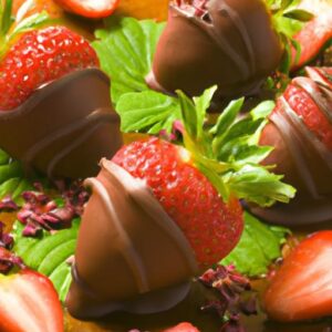 Chilled Delight: The Magic of Chocolate-Dipped Frozen Strawberries