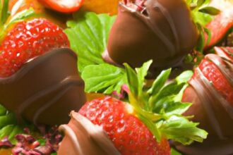 Chilled Delight: The Magic of Chocolate-Dipped Frozen Strawberries