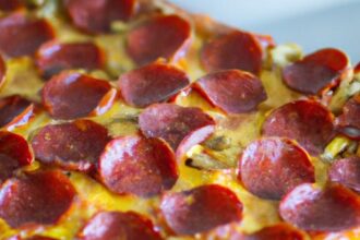 Pepperoni Pizza Layer Cake: A Savory Twist on Tradition