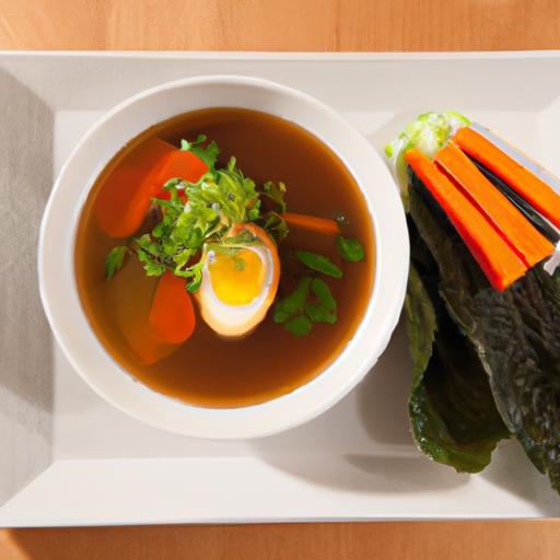 Chill & Savor: The Delight of Cold Miso Dashi Soup