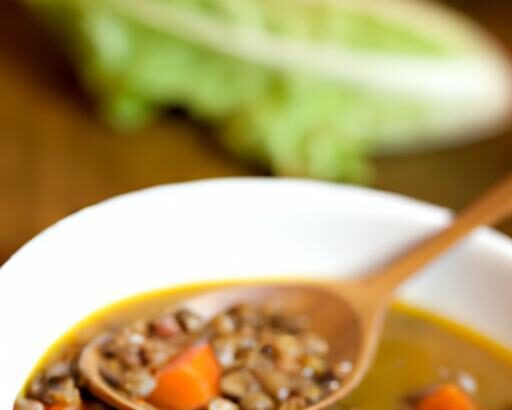Hearty Lentil Soup with Carrots & Celery: A Nutritious Delight