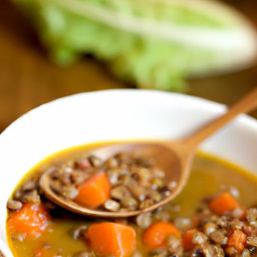 Hearty Lentil Soup with Carrots & Celery: A Nutritious Delight