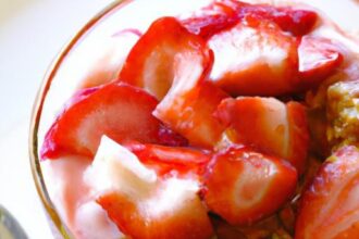 Strawberry Cheesecake Overnight Oats: A Deliciously Easy Breakfast
