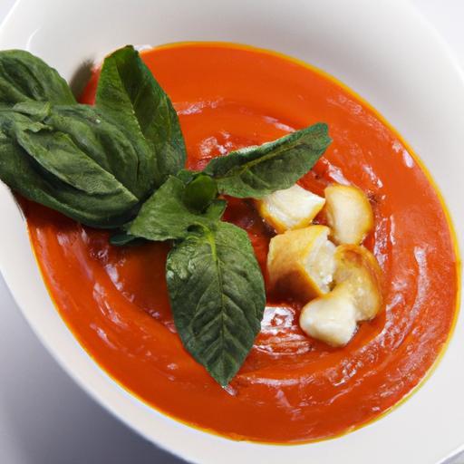 Velvety Tomato Basil Soup: A Comfort in Every Spoonful