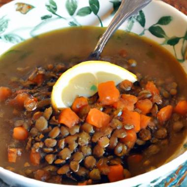 Hearty Lentil soup with Carrots ⁢& Celery: ⁢A Nutritious Delight