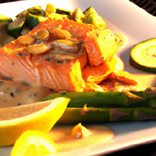 Sweet & savory: Honey-Lime Garlic Butter ⁤baked Salmon Delight