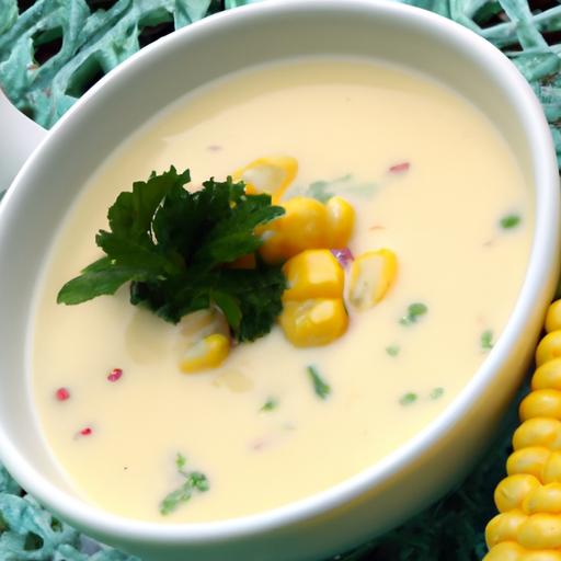 Creamy Chilled Corn Soup: Sweet Summer in Every Spoon
