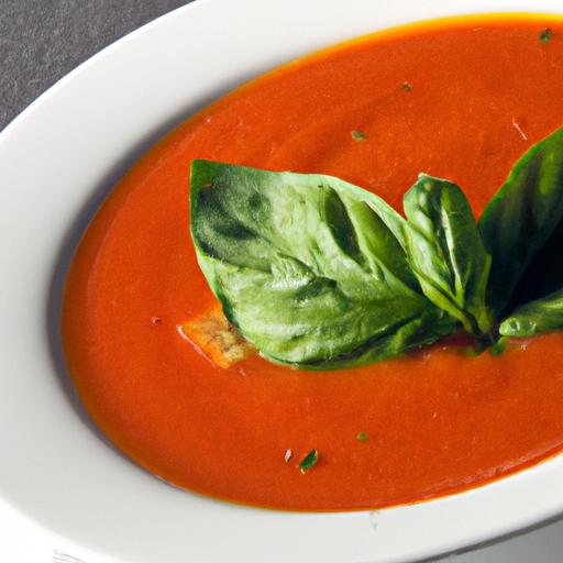 Velvety Tomato Basil Soup: A Comfort in Every Spoonful