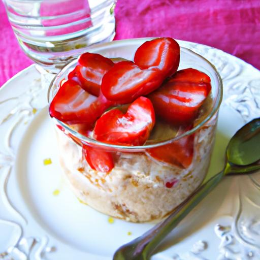 Strawberry Cheesecake Overnight Oats: A Deliciously Easy Breakfast