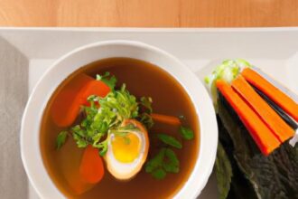 Chill & Savor: The Delight of Cold Miso Dashi Soup