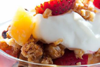 Layered Delights: Greek Yogurt Parfaits with Fruit & Granola