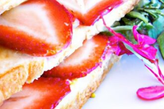 Sweet Simplicity: 4-Ingredient Strawberry Sando Delight