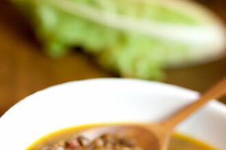 Hearty Lentil Soup with Carrots & Celery: A Nutritious Delight