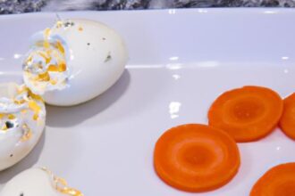 Crunchy Meets Creamy: Hard-Boiled Eggs with Carrots & Ranch
