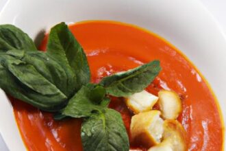 Velvety Tomato Basil Soup: A Comfort in Every Spoonful