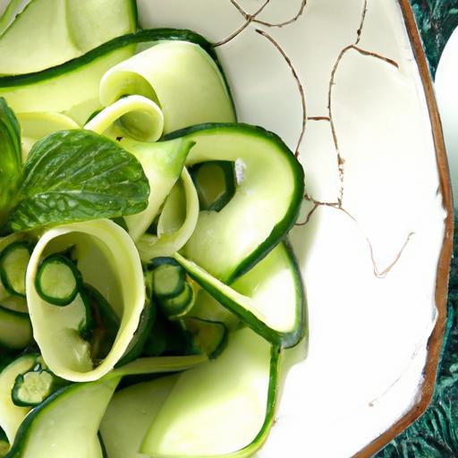 Refreshing Cucumber Avocado Salad: A Crisp, Creamy Delight