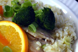 Zesty Lemon Chicken & Veggie Rice Soup: A Nutritious Delight