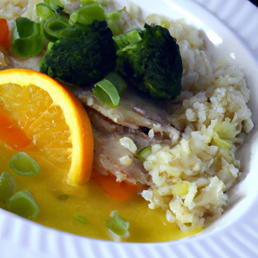 Zesty Lemon Chicken & Veggie Rice Soup: A Nutritious Delight