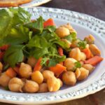 Zesty Carrot & Chickpea Salad with Fresh Parsley Lemon Burst