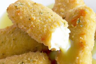 Golden Gooey Delights: The Art of Perfect Mozzarella Sticks