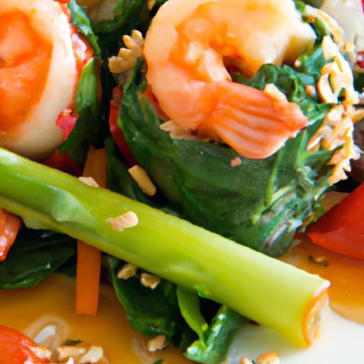 Savory Shrimp & Spinach Rolls with Roasted Red Pepper Flair