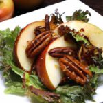 Festive Apple Pecan Salad with Cozy Fall Spice Dressing