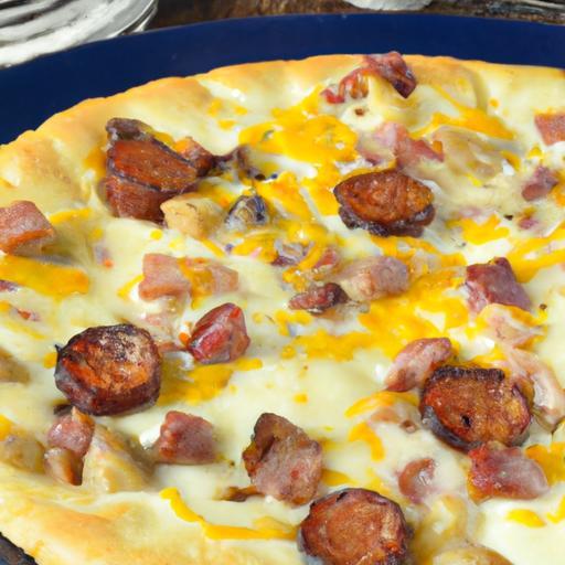 Biscuits and Sausage Gravy Breakfast Pizza: A Savory Twist