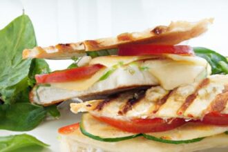 Caprese Sandwich Delight: A Fresh Twist on Classic Flavors