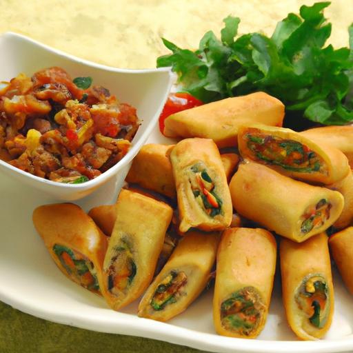 Spice Up Snack Time: Beef Jalapeno Popper Egg Rolls Delight