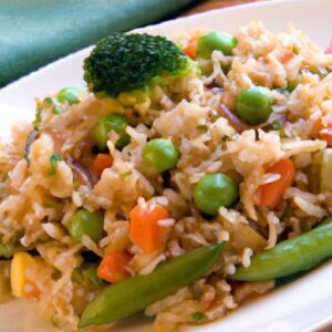 Veggie-Packed Fried Rice: A Colorful, Flavorful Delight