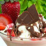Indulge in the Decadence of the Chocolate Dipped Strawberry Blizzard