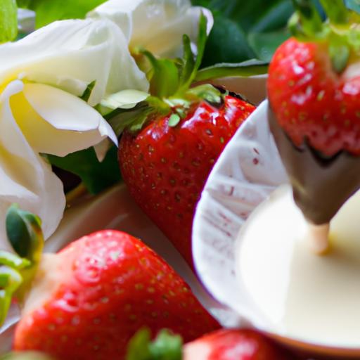 Decadent White Chocolate Dipping Sauce for Juicy⁢ Strawberries