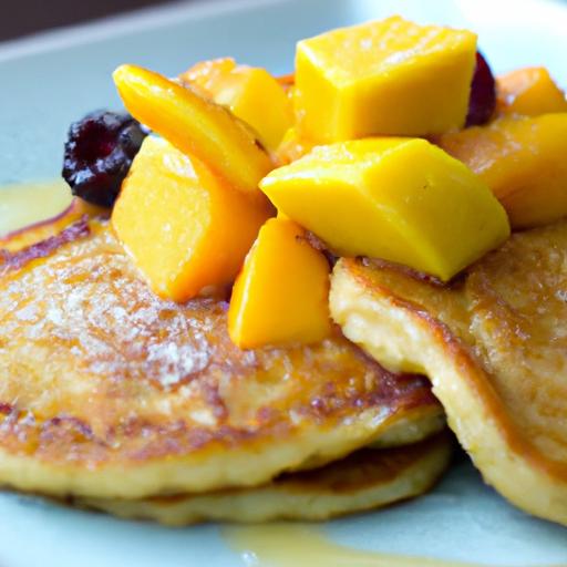 Tropical Delight: How to Make Perfect⁣ Mango Pancakes ⁤at home