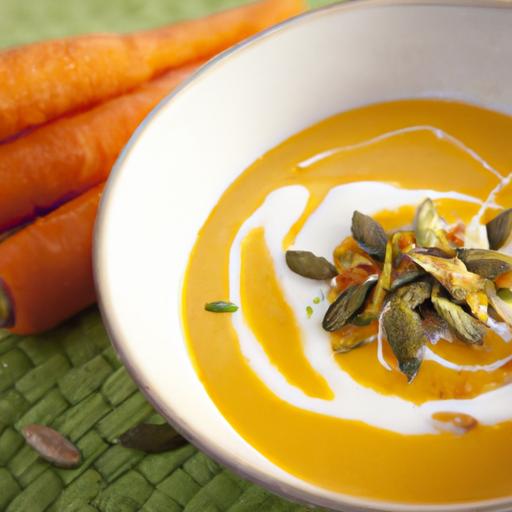 Chilled Carrot Ginger Soup: A Spicy, Refreshing Delight