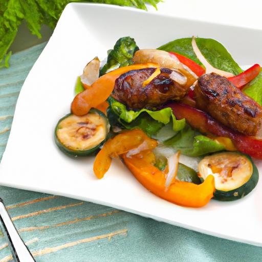 One-pan Wonder: Chicken Sausage and Veggies Made Easy