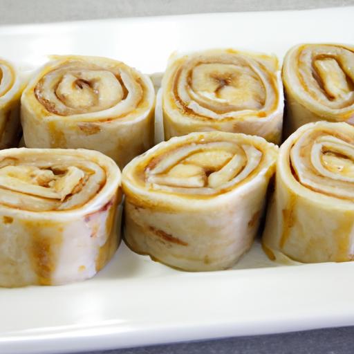 Peanut Butter & Banana Roll-Ups: A Tasty Twist​ on snacks