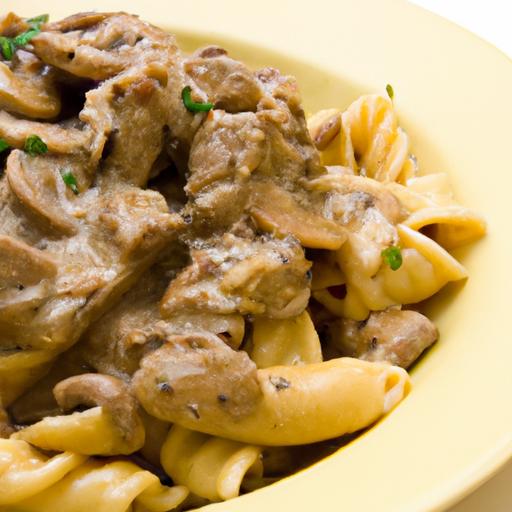 Wholesome Beef⁣ Stroganoff: Nutritious Comfort ‍in ⁣a Bowl