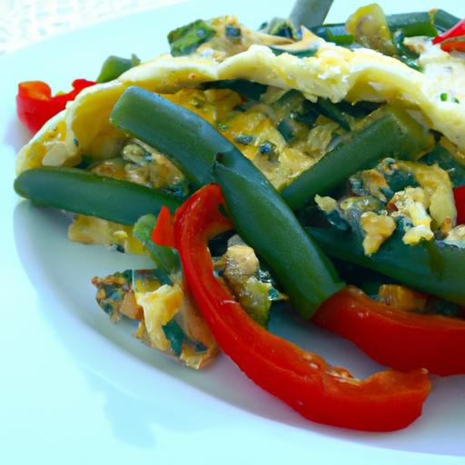Power-Packed ⁣Egg White & Veggie Scramble: ‌Nutritious Start
