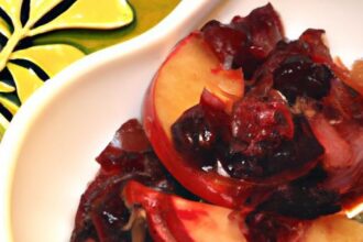 Tangy Delight: Discover the Magic of Cranberry Apple Chutney