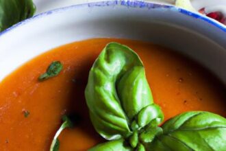 Velvety Tomato Basil Soup: A Comforting Classic Recipe