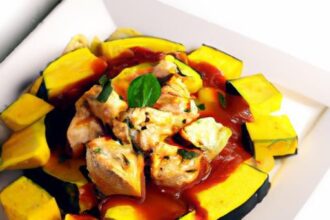 Twist on Classic Pasta: Spaghetti Squash with Chicken & Marinara