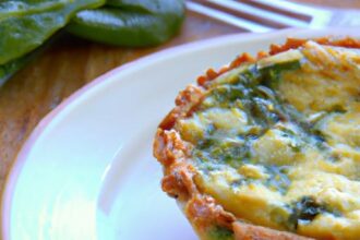Delightful Mini Spinach and Cheese Quiches to Savor