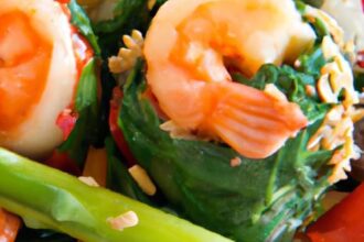 Savory Shrimp & Spinach Rolls with Roasted Red Pepper Flair